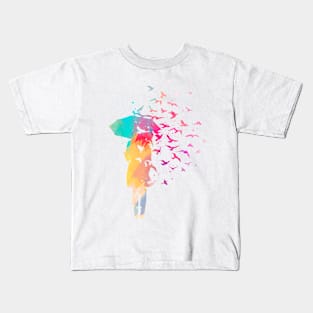 Lala Umbrella Kids T-Shirt